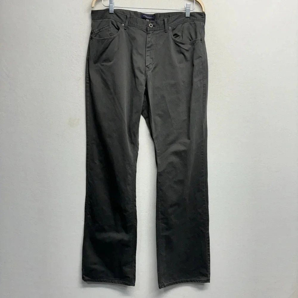 Banana Republic straight fit Jeans 36x34‎ Gray 100% Cotton